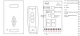 on/off RF Remote Control for Electric Motor AC DC