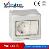 German Type Wall Mounted IP55 Waterproof Switch and Socket