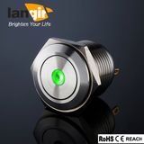 Langir 16mm Short Body Waterproof Stainless Steel DOT Momentary Pushbutton Switch