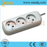 European Style 3way Extension Power Cord Socket -SMS42320r