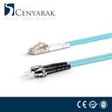 LC to St Multimode Om3 Duplex Fiber Optic Patch Lead