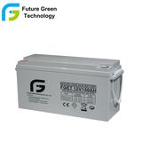12V150ah Deep Cycle Absorbent Glass Mat AGM Battery for Solar Panel