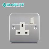 BS Standard Metal Clad 13A Wall Switch and Socket