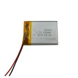 303040 Rechargeable 3.7V 300mAh Lithium Polymer Battery