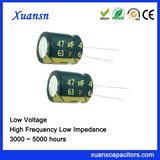 China 63V 47UF Electrolytic Capacitor High Frequency