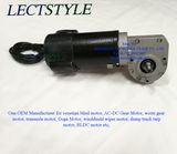 48V 180W 88rpm Electric PMDC Worm Gear Drive Motor on Auto Welding Equipment
