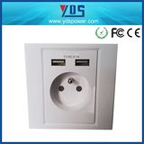 Universal Socket 110V 220V UK USA Au EU Wall Switch Socket Brand Receptacle Multi USB Wall Socket