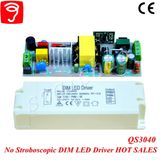30-46W 0-10V Dimmable No Flicker Triangle LED Driver with Ce QS3040