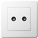 2 Gang TV Outlet
