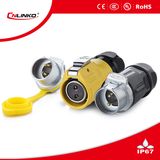 China IP65 Wireharness Connector 2pin Male Plug for Power Equipment