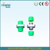 FC Fiber Optical Square Solid Body Low Loss Cabling Connections Adapters