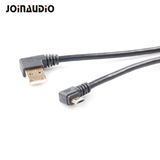 Right Angle USB2.0 Cable to Right Angle Micro USB Adapter Data Cable (9.5425)