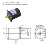 AC Reducer Gear Motor Speed Control Motors