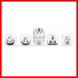 2X USB 5V 2.1A Germany Schuko Socket to European, Us, UK, Australia, India, South Africa, Sweden, Italy Plug Travel Adapter