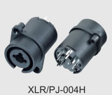 XLR Combo Jack Connect with 6.35 Microphone Plugs (XLR/PJ-004H)