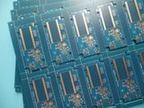 Immersion Gold PCB Board 2 Layer Fr-4 Material Blue Soldermask