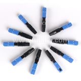 Embedded FTTH Sc Upc Fiber Optical Fast Connector / Quick Connector