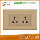 Fire Resistant PC Plastic Mf Socket Double