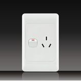 10A Single Socket with One Button (LGL-14-7)