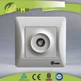 High Quality Switch Socket Supplier 1 Gang TV Socket