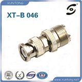 Nickel-Plated BNC Male to BNC Male Compression Connector