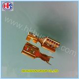 Precision Wire Crimp Terminal, Brass Female Terminal (HS-DZ-0086)
