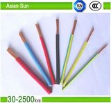 2 Cores Copper Conductor PVC Insulated H03vvh2-F Electrical Wire
