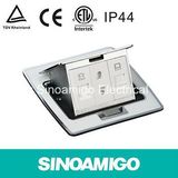 IP44 Ce TUV Raised Multifunction Floor Socket