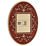 Brass Telephone Socket / Tel Socket / Phone Socket