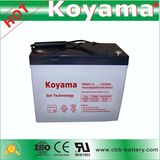 55ah 12V Gel Storage Battery for Solar Power System Npg55-12