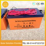 High Quality Deep Cycle 12V200ah Solar Battery