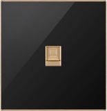British Standard One Gang Internet/Telephone Socket Flat (N2)