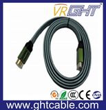 1.8m Cu High Quality Flat HDMI with Outer Braiding Jacket