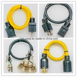 Heavy Duty Outdoor Generator 3 Conductor Triple Tap Cord