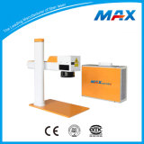 Portable 20W Mopa Fiber Laser Marking Machine on Metal Processing
