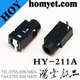 High Quality 3pin 2.5mm Phone Jack DIP AV Jack (HY-211A)
