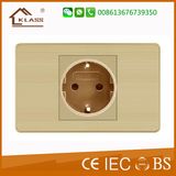 Household Appliance Socket 1 Gang 15A Germany Schuko Socket