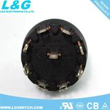 Power Control 360deg Rotating Sp8t 8 Position Rotary Switch