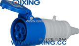 Cee 16A 3p Blue Outdoor Plug Socket Connector