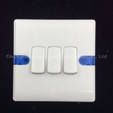 3 Gang 1way or 2way Bakelite Copper Wall Switch (E2531)