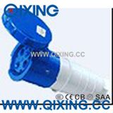 Cee 32A IP67 3p Red Industrial Connector