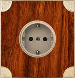 British Standard German-Style Wall Socket (N6)