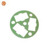 Fr4 Laminate Epoxy Resin Fiberglass CNC Machining Insulation Parts (Planetary Wheel)