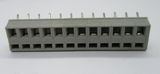 Screwless Terminal Blocks 5.08mm Pitch Straight, Grey Color