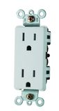 UL, Tamper-Resistant, Decora Plus Duplex Electrical Receptacle