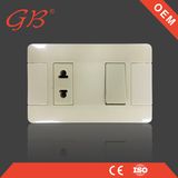 Electrical Wall Switch Wall Socket for Latin American Market
