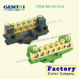 Good Quality Brass Screw Terminal Blocks with Earth Link
