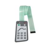 Flexible Tactile FPC Metal Dome Membrane Switch with LED Indicate Clean Window