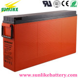 Slim Solar Power Front Terminal Telecom Battery 12V180ah for Communications