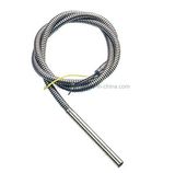High Density Cartridge Heater with Stainless Steel Metal Braid Wire